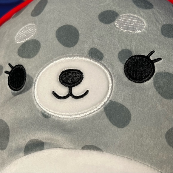 Squishmallows 11” Odile the Spotted Seal With Earmuffs - Picture 5 of 6
